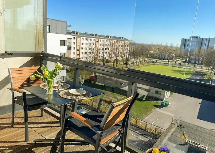 Lejlighed Sea And View With Sauna And Balcony